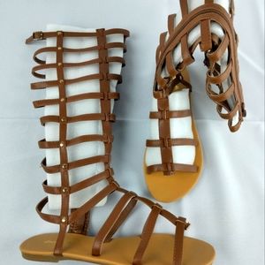 Charlotte russe gladiator sandals sz 8